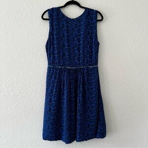 NWT Matilda Jane Violets Are‎ Blue Sleeveless Knee Length Dress Women's Size 10